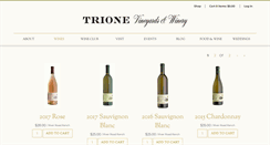 Desktop Screenshot of cellar.trionewinery.com